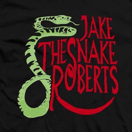 蛇男” ジェイク・ザ・スネーク・ロバーツ Tシャツ「JAKE 