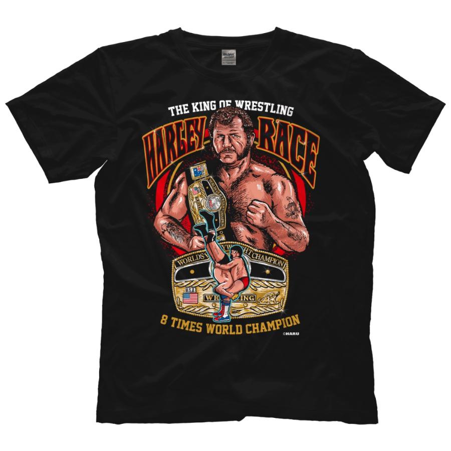 ハーリー・レイス Tシャツ「HARLEY RACE The King Of Wrestling T