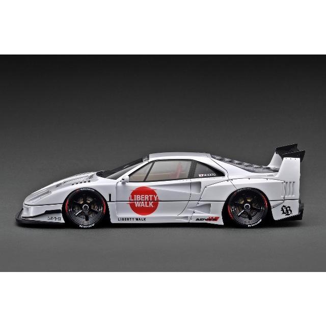 新品 IG3752 イグニッションモデル 1/18 LB-WORKS 40 White : ブースト