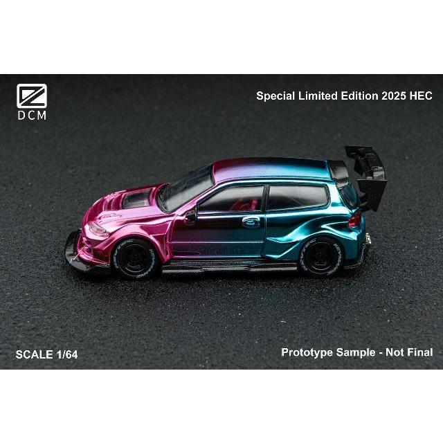 新品 DCM 1/64 Kevmannz 1996 EG6 Hatchback Wide Body(ショート