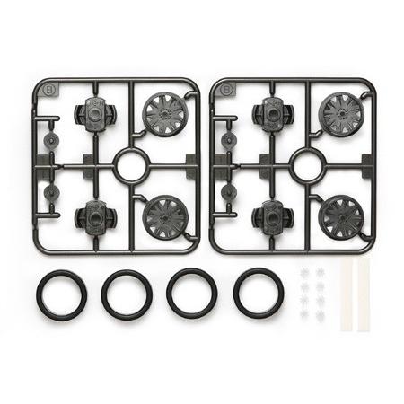 ミニ四駆 GP.443 ローハイトタイヤ&ワンウェイホイールセット タミヤ