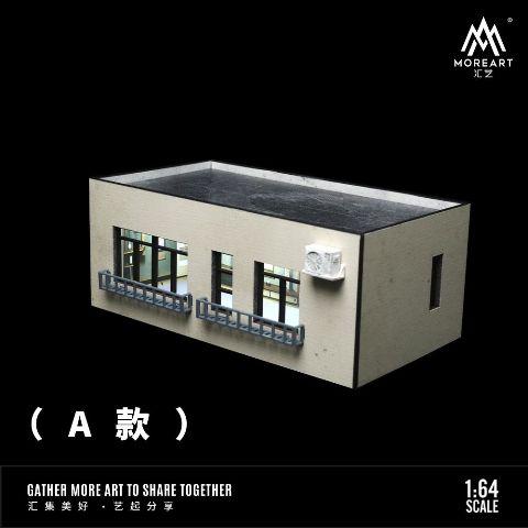 新品 MO941110 MoreArt 1/64 BUILDING BLOCK SCENE MODEL ビル
