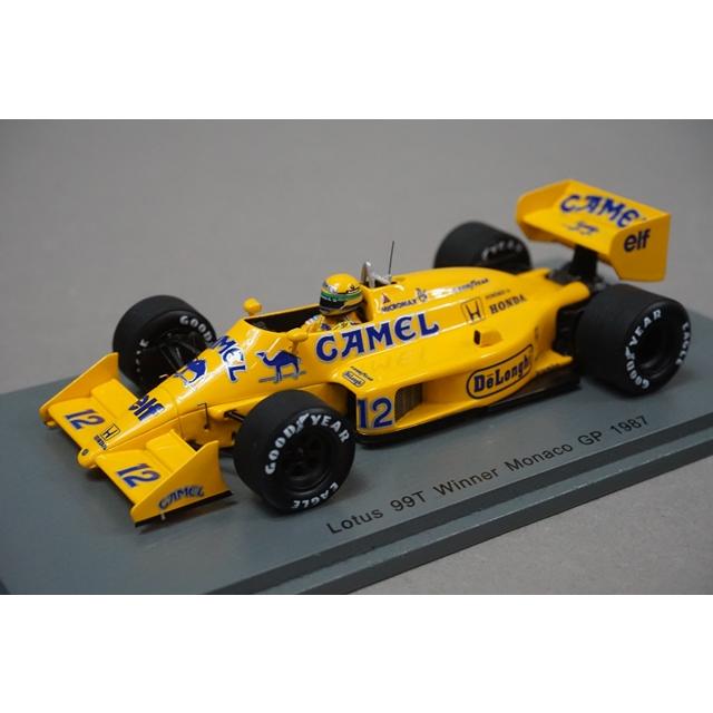 1/43 スパーク S7131 ロータス ホンダ 99T モナコGP 優勝 1987 #12 A