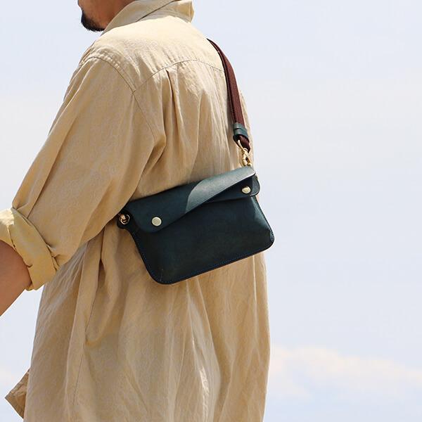 BEERBELLY（ビアベリー） クラッチバッグ レザー ショルダーバッグ