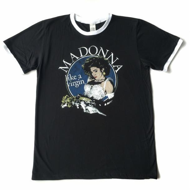 MADONNA マドンナ Tシャツ like a virgin ライク・ア・ヴァージン 1985