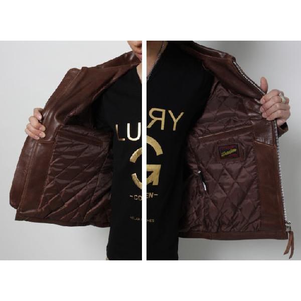 フリーダムレザー ライダースジャケット レザージャケット 本革 メンズ