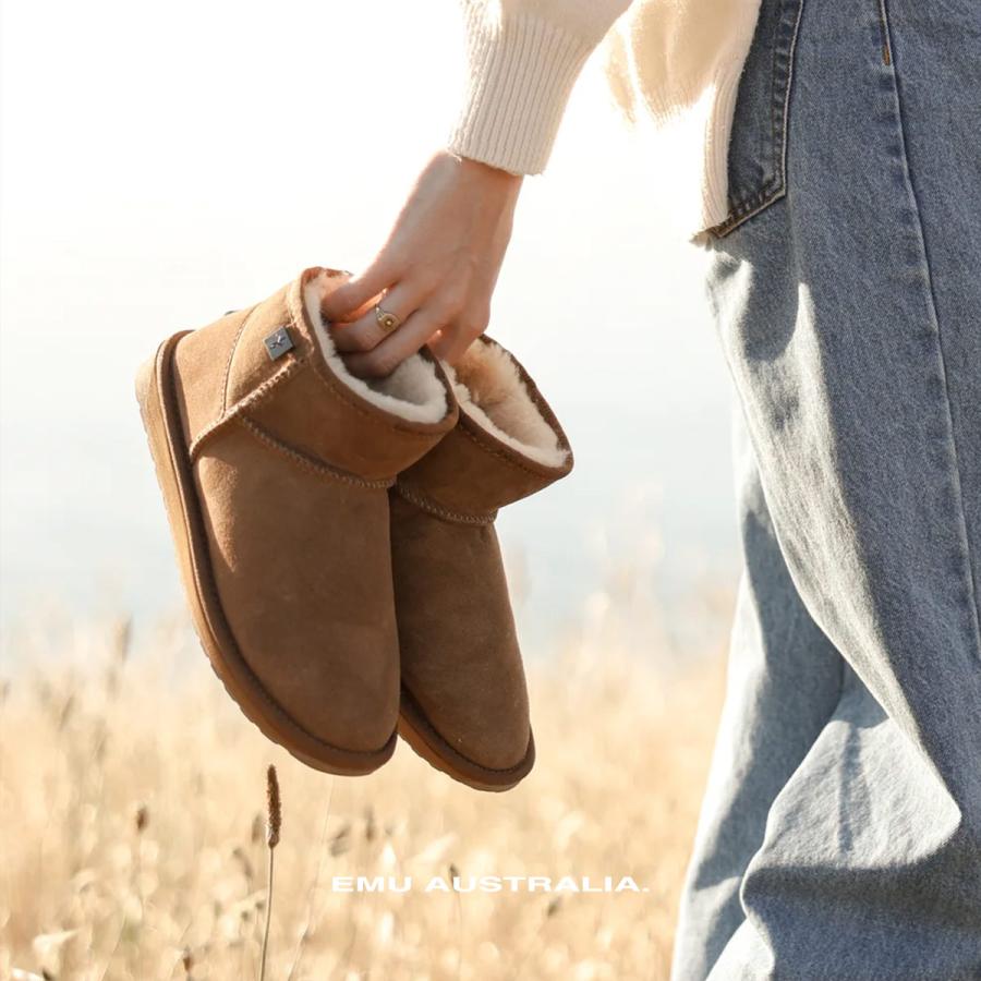 ムートンブーツ EMU エミュ エミュー レディース シープスキン ファー
