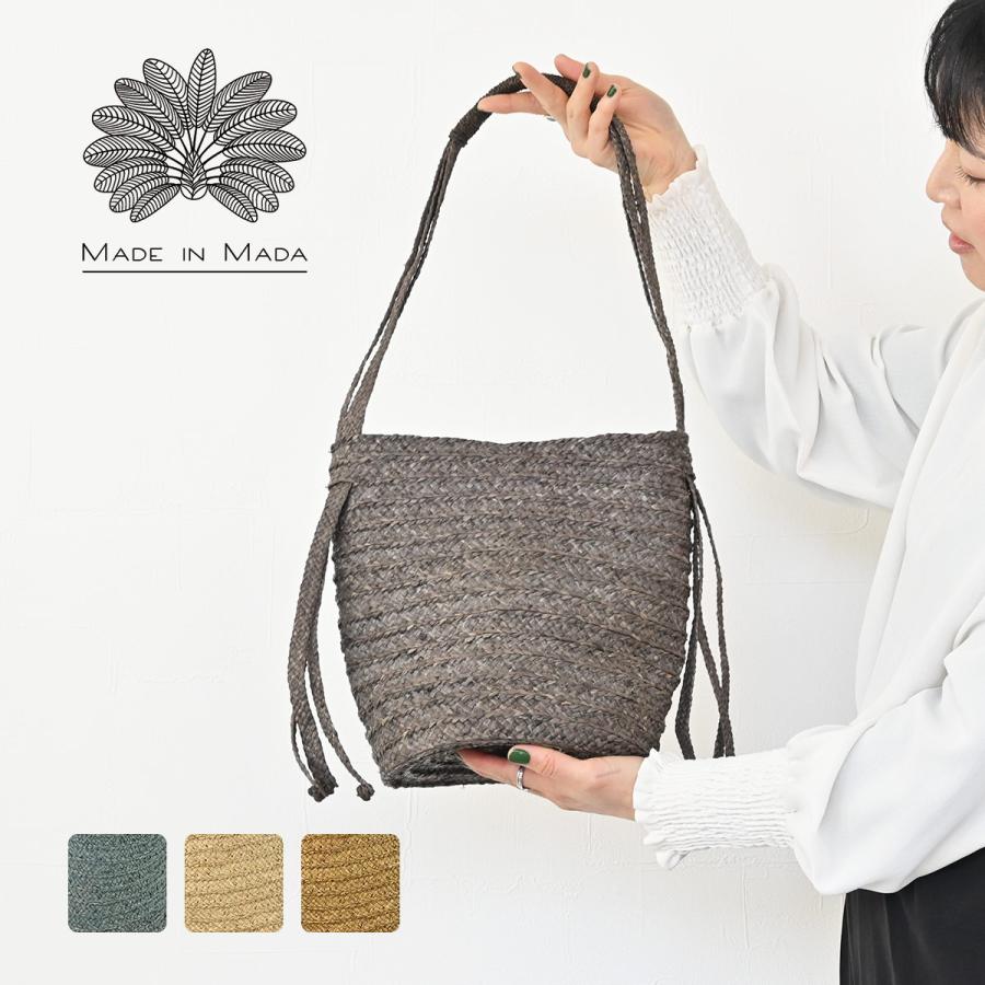 ショルダーバッグ トートバッグ かごバッグ レディース メイドインマダ