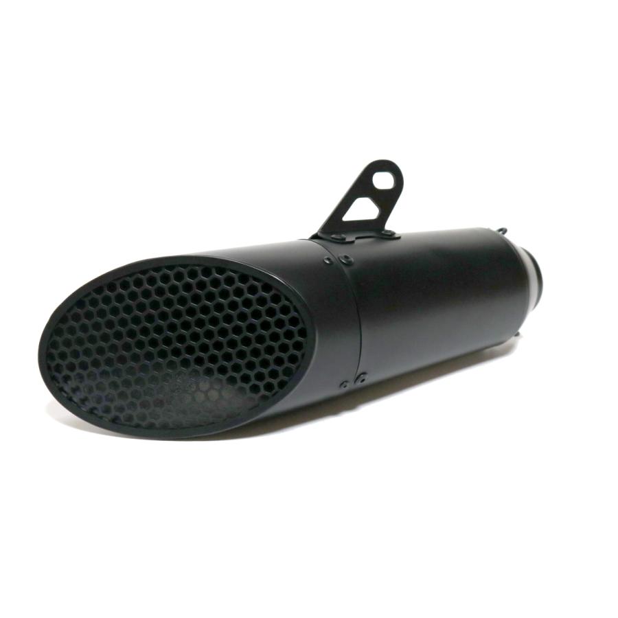 汎用スラッシュカットサイレンサー スリップオンマフラー ハニカム