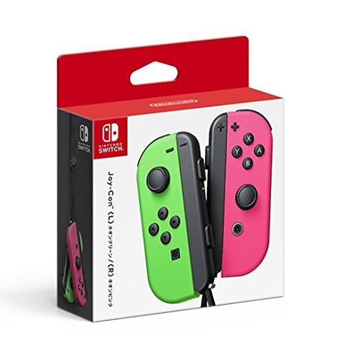 Nintendo Switch 任天堂純正品 Joy-Con Lネオングリーン Rネオンピンク