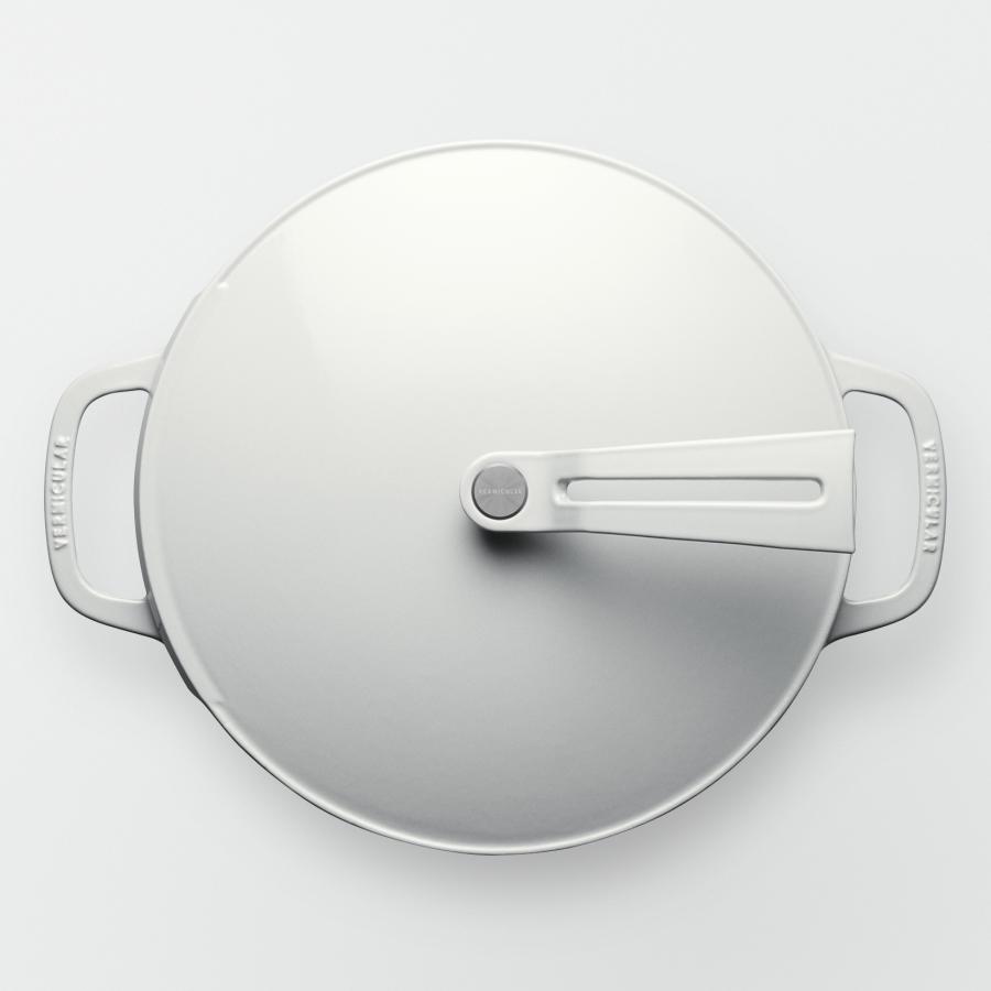 バーミキュラ（Vermicular）オーブンポット2 26cm【シーソルトホワイト