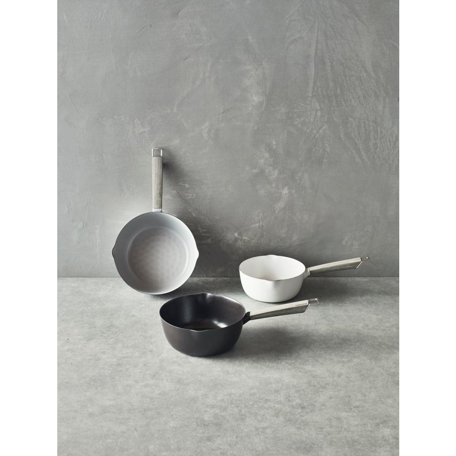 バーミキュラ (Vermicular) YUKIHIRA 16cm オイスターグレー 雪平鍋