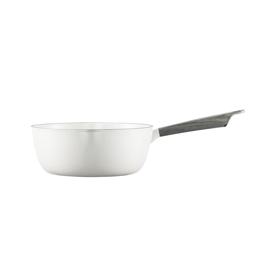 バーミキュラ (Vermicular) YUKIHIRA 20cm シーソルトホワイト 雪平鍋