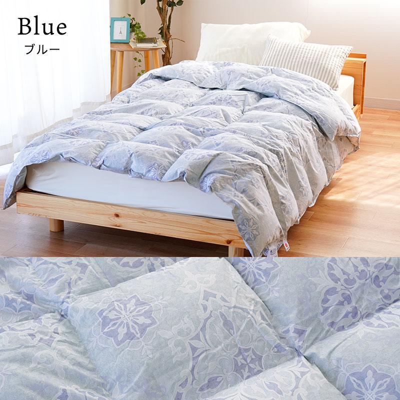 西川（nishikawa） 羽毛肌掛け布団 シングル グースダウン90％ 増量