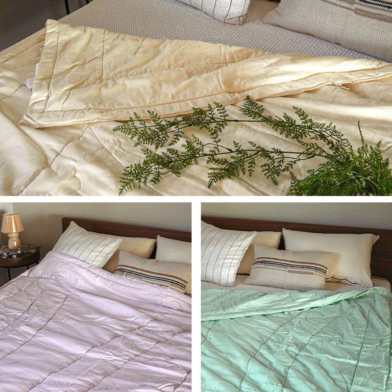 肌掛け布団 シングル シルク（絹）わた100％ 日本製 手引き真綿ふとん