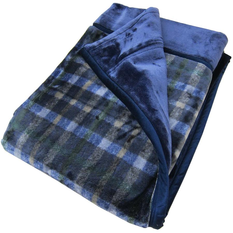 西川（nishikawa） 2枚合わせ 吸湿発熱毛布 （ シングル 140×200cm