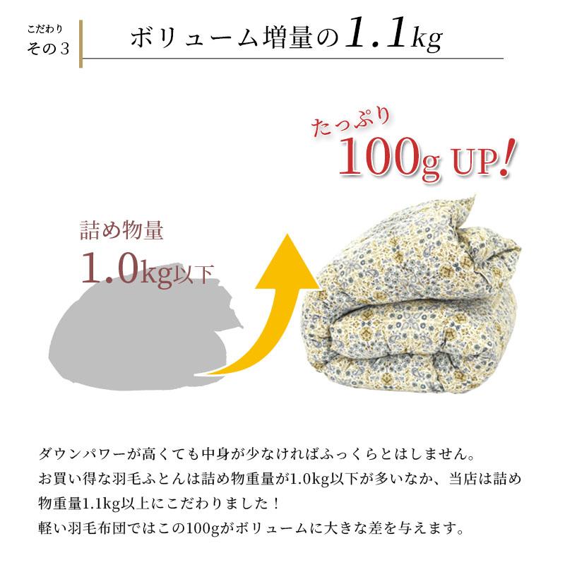 西川（nishikawa） 羽毛布団 マザーグース93％ シングル 羽毛掛布団