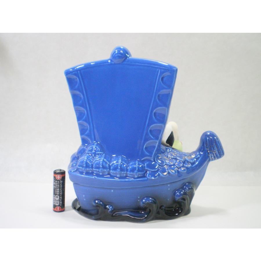 七福神 宝船七福神 陶器製宝船に乗ったの七福神の置物 開運招福 190103