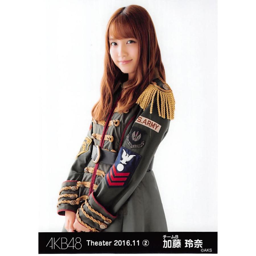 加藤玲奈 生写真 AKB48 2016.November 2 月別11月 B : ふわねこ堂