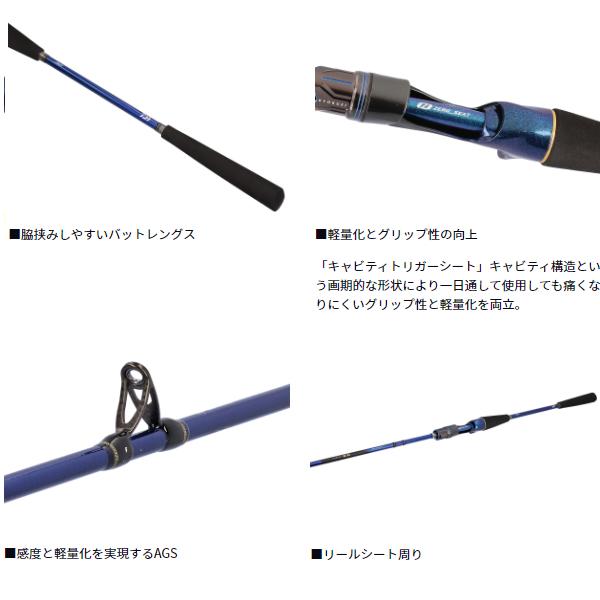 DAIWA（ダイワ） 極鋭 テンヤタチウオ 91H-161 (2025年 新製品) : 釣具