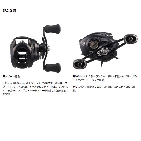 DAIWA（ダイワ） (特別価格) 25 タトゥーラ TW 200XH ベイトリール