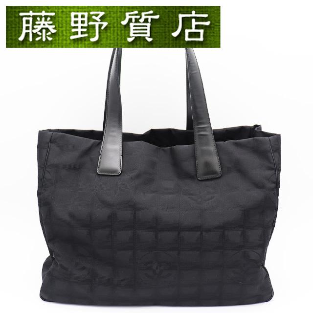 ニュートラベルライン シャネル CHANEL トート MM ナイロン レザー