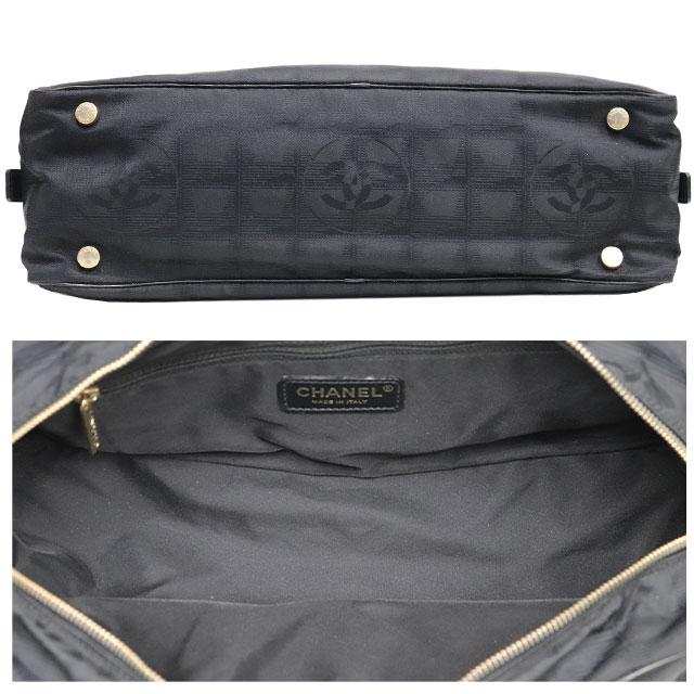 ニュートラベルライン シャネル CHANEL ミニボストンバッグ ナイロン