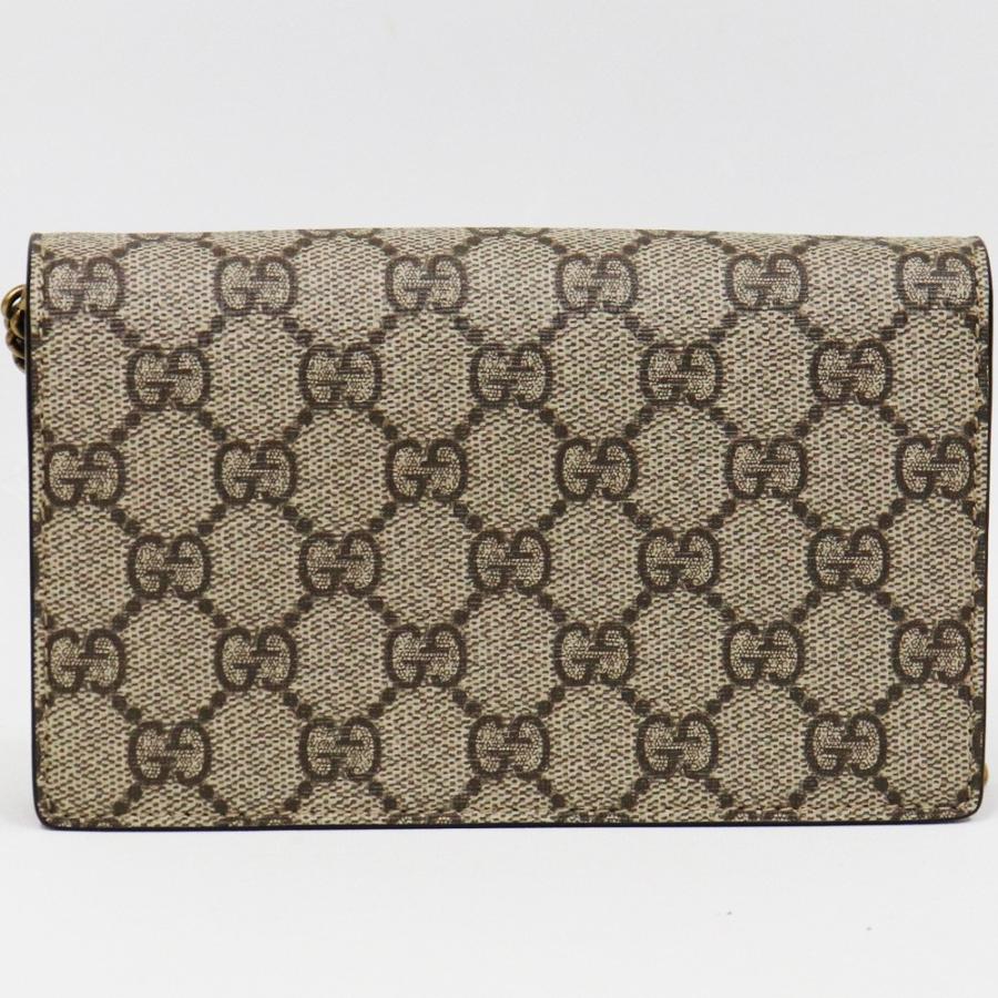 未使用）グッチ GUCCI チェーンショルダーミニバッグ チェリー付 GG