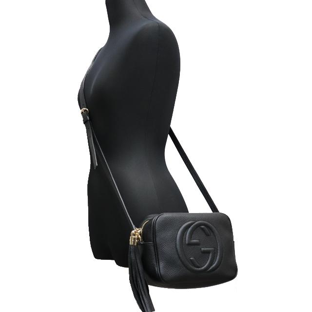 GUCCI（グッチ） （美品）グッチ ソーホー スモール ディスコ バッグ