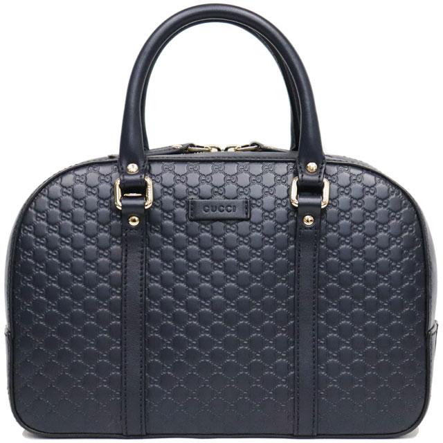 グッチシマ (美品)グッチ GUCCI 2way ミニボストン バッグ 斜め掛け 紺