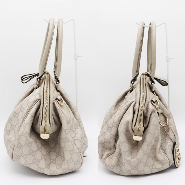 GUCCI（グッチ） スーキー グッチシマ トートバッグ アイボリー