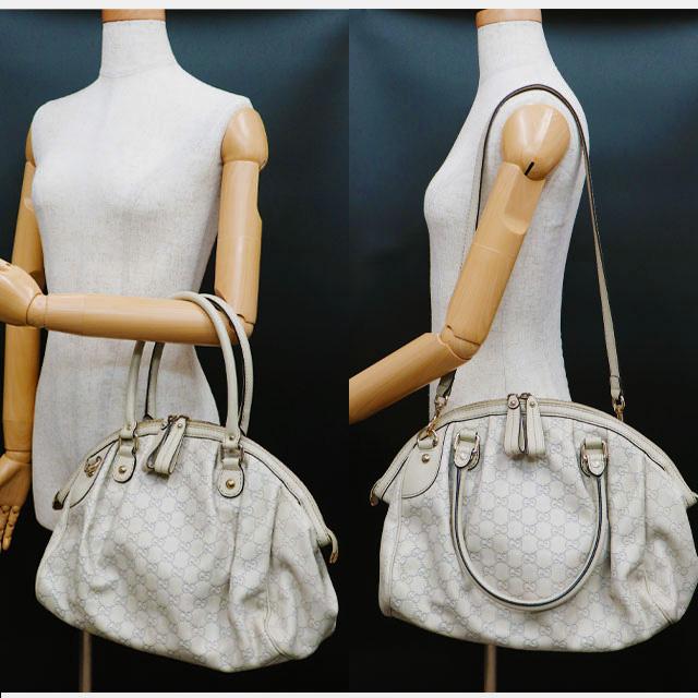 GUCCI（グッチ） スーキー グッチシマ トートバッグ アイボリー