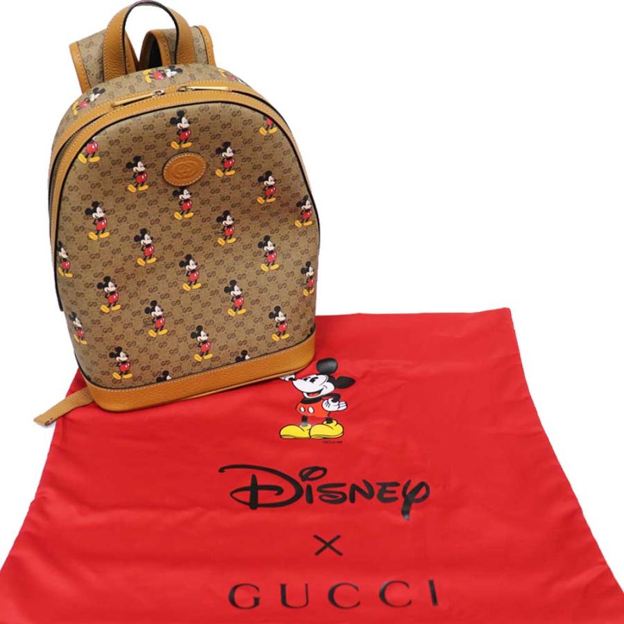 GG （未使用展示品）グッチ GUCCI ミッキー リュック バックパック