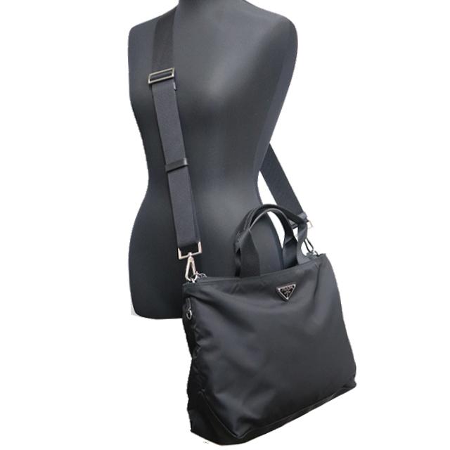 PRADA（プラダ） トートバッグ ナイロン ショルダーバッグ 黒 ブラック