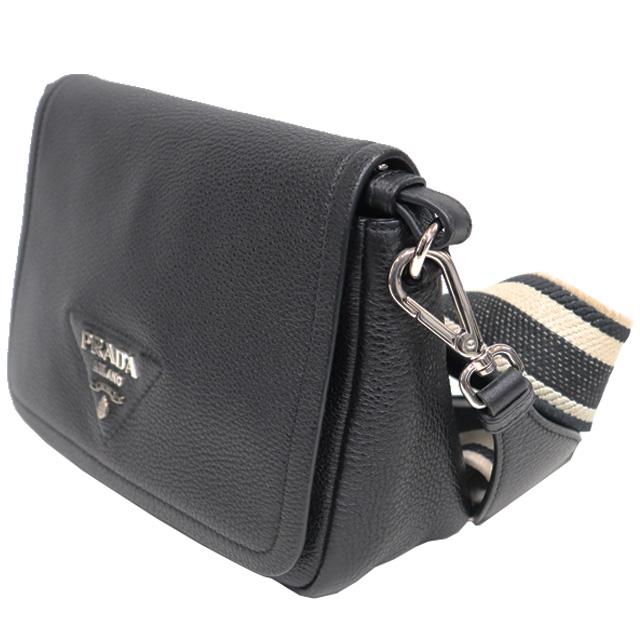 正規品】プラダPRADA 大きめサイズ斜めがけショルダーバッグ 黒 ポコノ