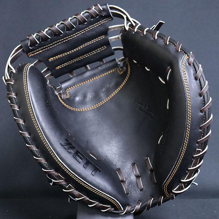 ゼット プロステイタス 硬式 キャッチャー ミット 中村型 ブラック