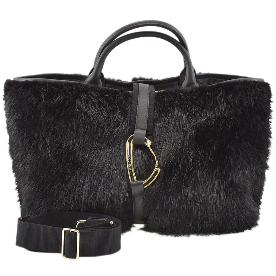 MONCLER（モンクレール） ハンドバッグ ファーバッグ 2wayショルダー