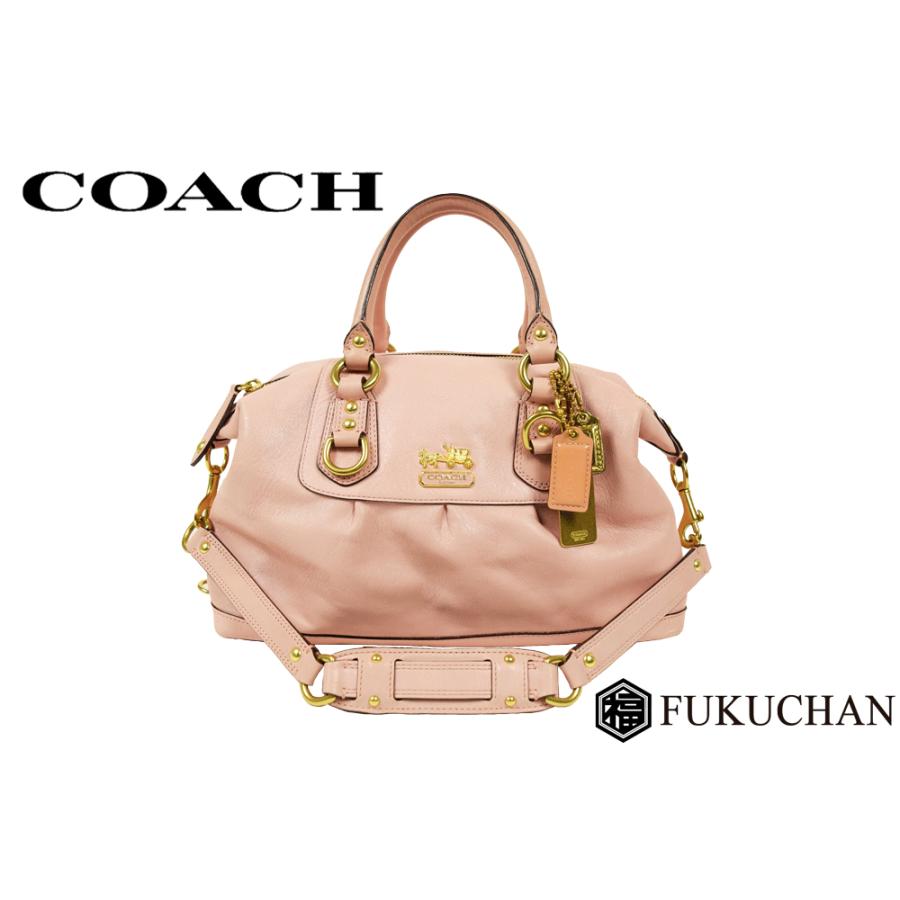 COACH/コーチ マディソンレザーサブリナ 2wayバッグ12937中古