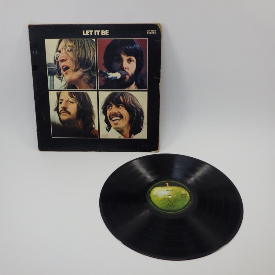 BEATLES/ビートルズ LET IT BE AP-9009 黒盤 国内LP レコード 音楽 241
