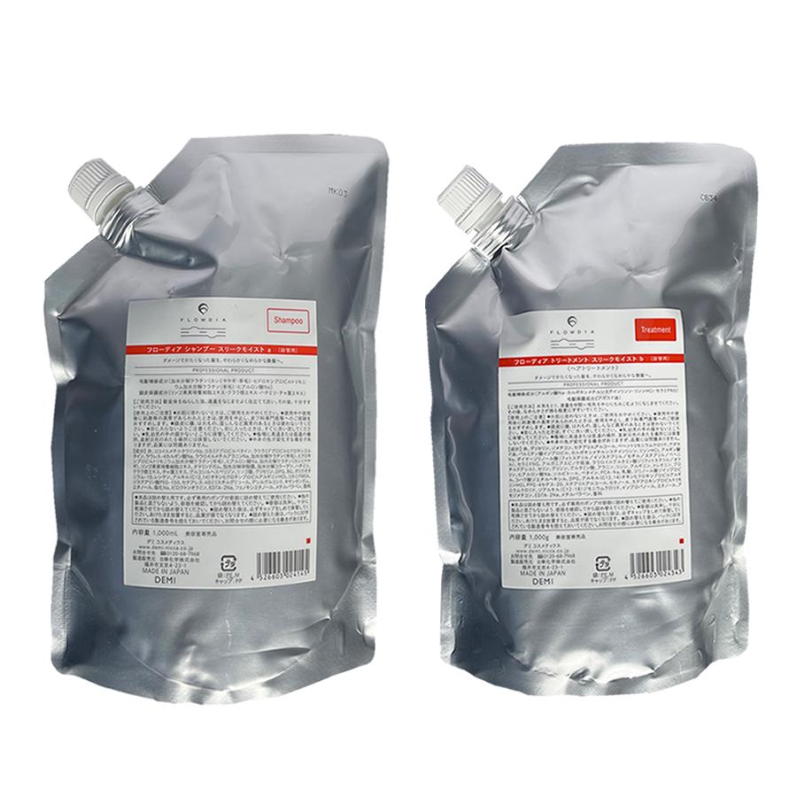 FLOWDIA デミ フローディア スリークモイスト シャンプー 1000mL＆