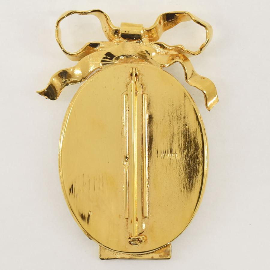 CHANEL（シャネル） ブローチ カメオ リボン ブローチ ヴィンテージ