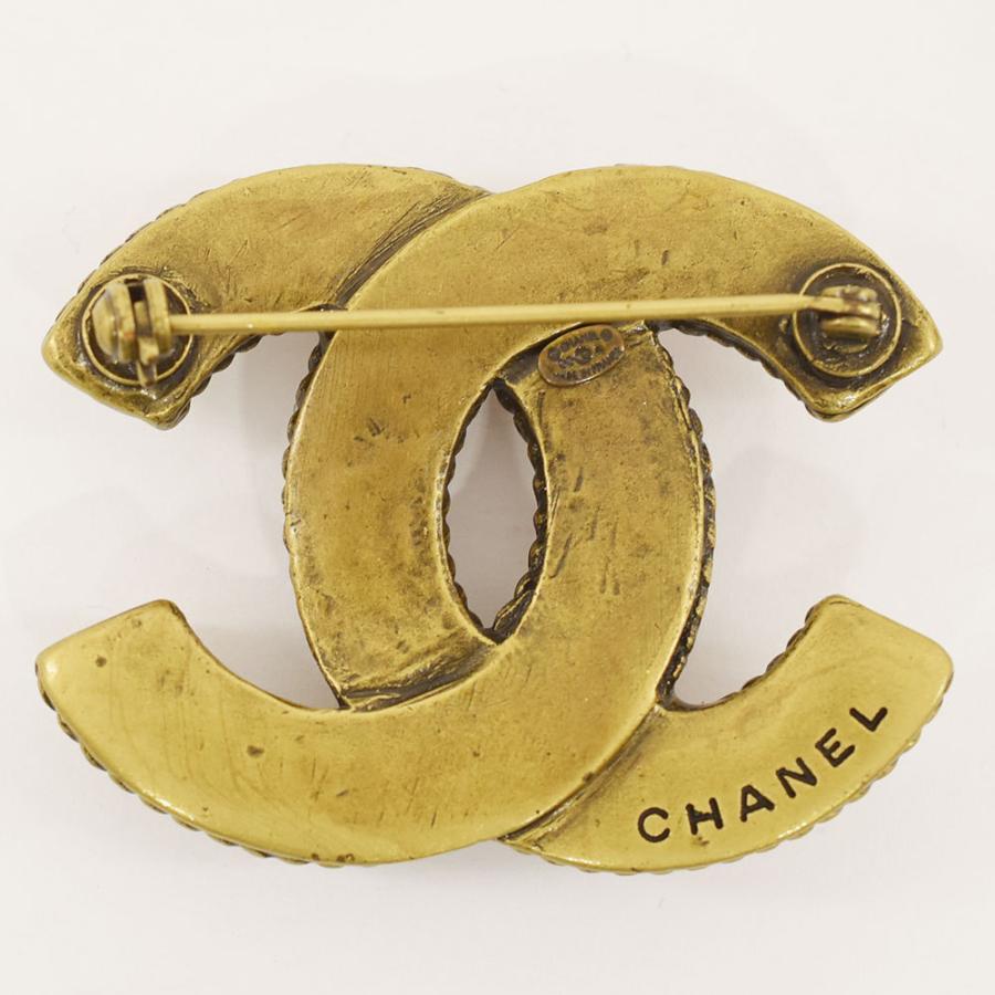 CHANEL（シャネル） ビーズ ブローチ ココマーク 00A GP×ビーズ