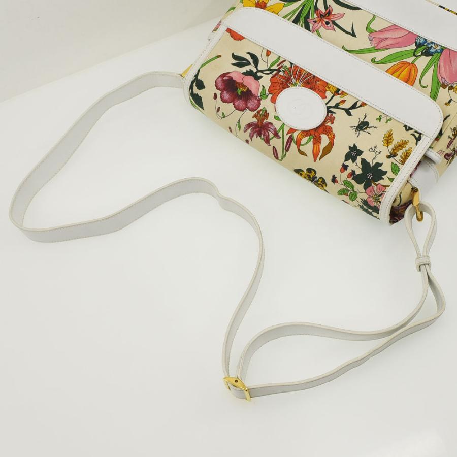 GUCCI（グッチ） ショルダーバッグ オールドグッチ フローラ バッグ