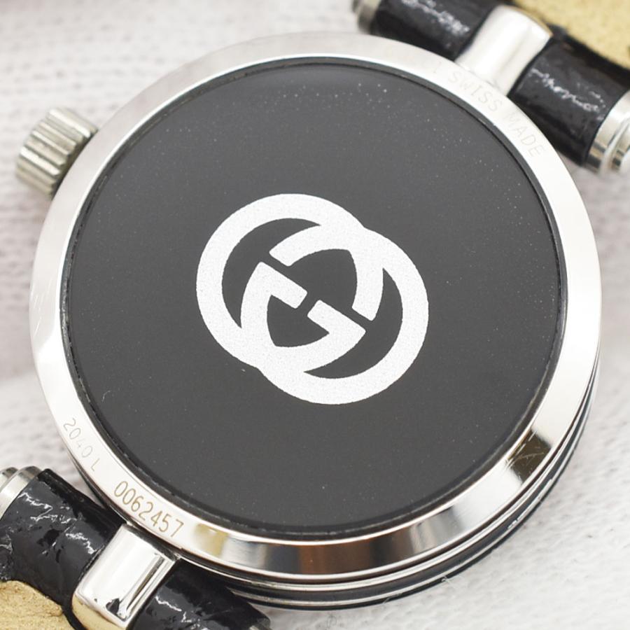 GUCCI（グッチ） 腕時計 レディースウォッチ シルバー文字盤 QZ SS