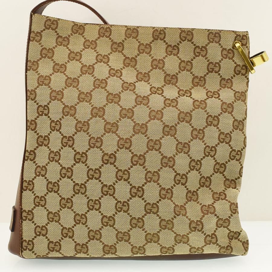 GUCCI（グッチ） ショルダーバッグ GGキャンバス キャンバス/レザー