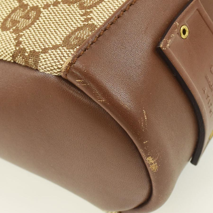 GUCCI（グッチ） ショルダーバッグ GGキャンバス キャンバス/レザー