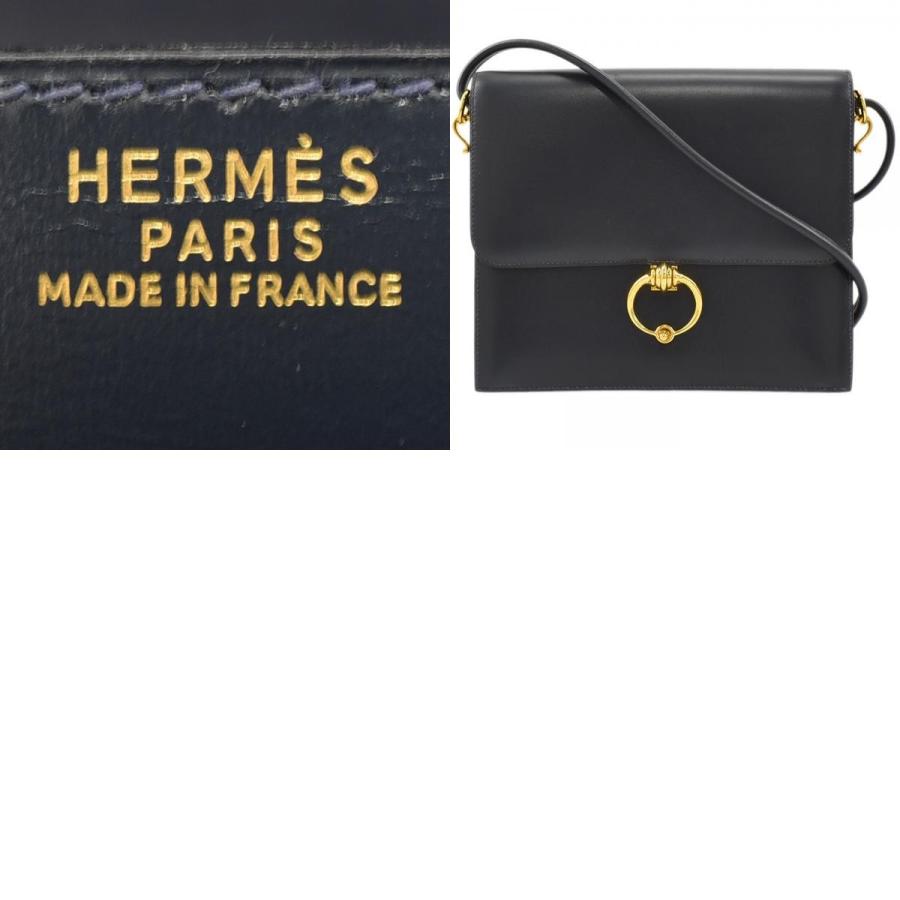 HERMES（エルメス） セクアナ 22 ワンショルダーバッグ ボックスカーフ