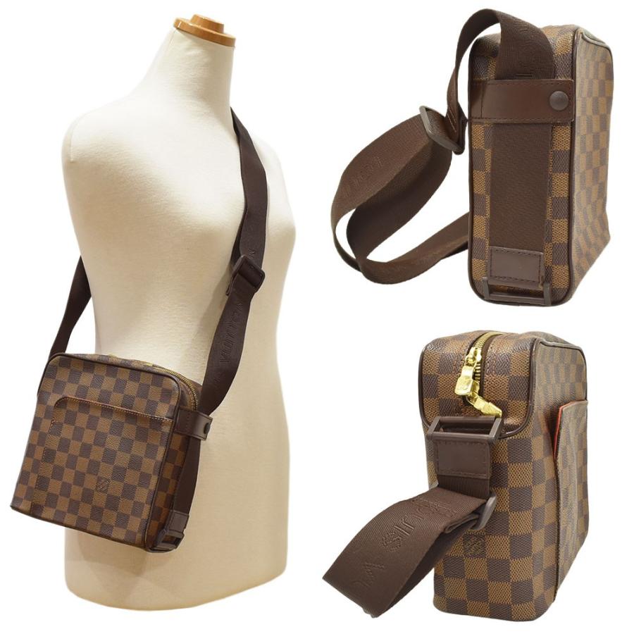 LOUIS VUITTON（ルイ・ヴィトン） ダミエ エベヌ オラフPM ショルダー