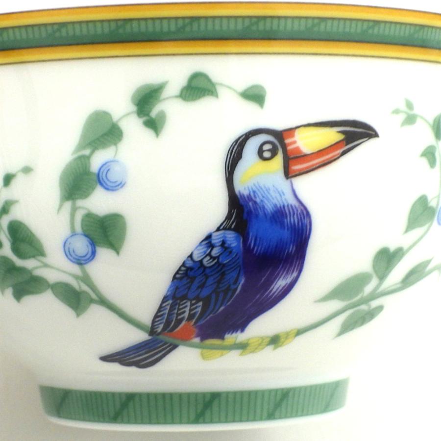HERMES（エルメス） ティーカップ＆ソーサー トゥカン Toucans 鳥 ペア