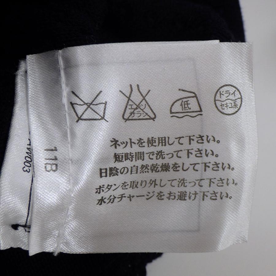 CHANEL（シャネル） カーディガン 36 ネイビー ココマークボタン